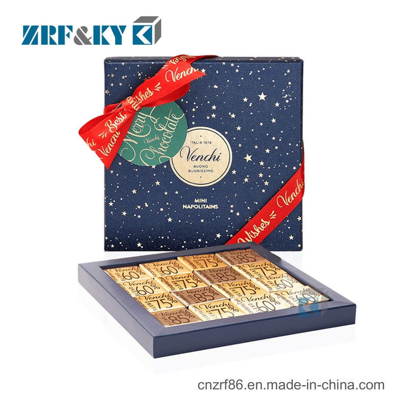 Custom Logo Luxury Empty Chocolate Gift Packaging Box with Windows Divider – Custom Design Packaging Chocolate Box and Paper Food Cardboard Packaging Box price