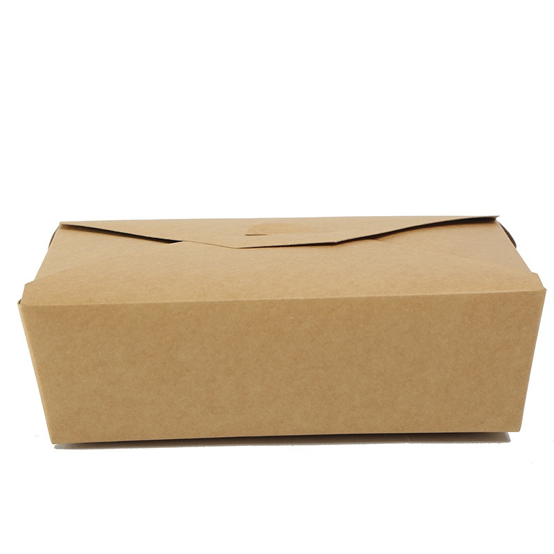 OEM Custom Design Brown Kraft Paper Box for Food Take Away – Custom and Paper Box price