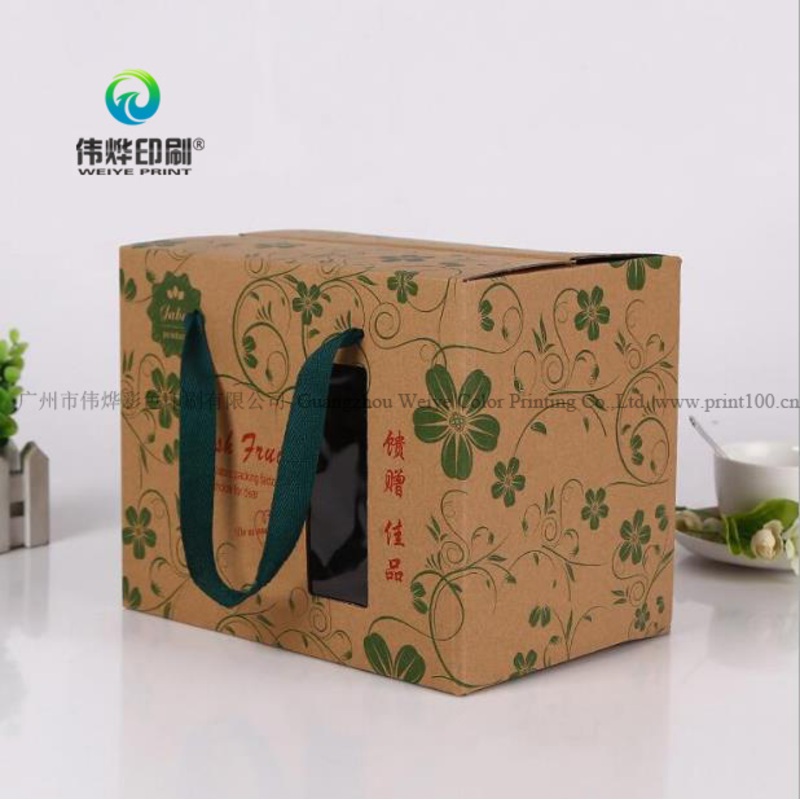 Corrugated Paper Printing Color Fruit (PVC window 2) Storage Packaging Box – Packing Box and Gift Box price