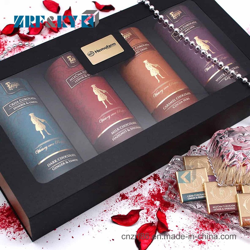 Custom Luxury Two Parts Clear PVC Window Colorful Packaging Box – Custom Food Chocolate Packaging Box and Custom Packaging Gift Boxes price