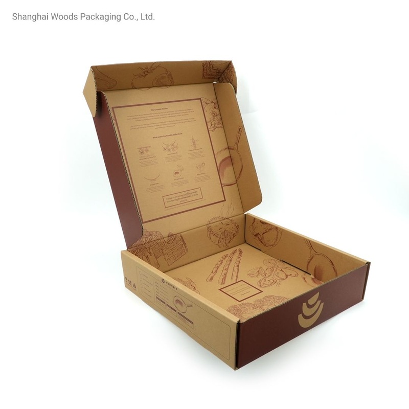 Custom Printing Logo Corrugated Mailers Box Kraft Ready to Ship Shipping Packaging – Chocolate Box and Packing Box price