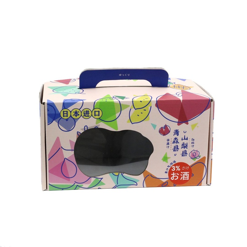 Good Quality Fancy Pink Luxury Clothing Cardboard Shipping Gift Box with Handle – Display Box and Paper Box price