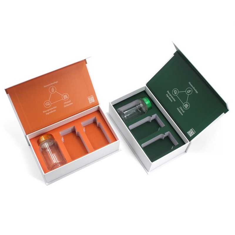 Custom Logo Rigid Paper Cardboard Empty 3 Glass Jar Gift Box Packaging for Glass Jars – Magnetic Box and Magnetic Gift Box price