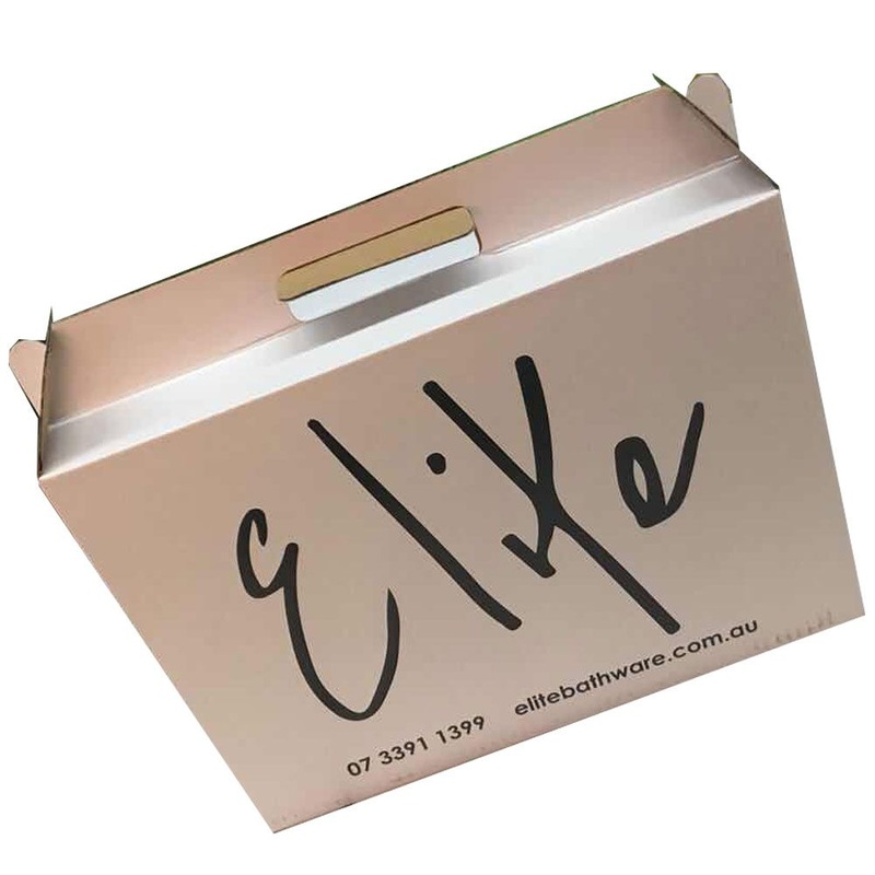 China Custom Corrugated Paper Box with Portable Handle – Paper Box and Paper Box Packaging price