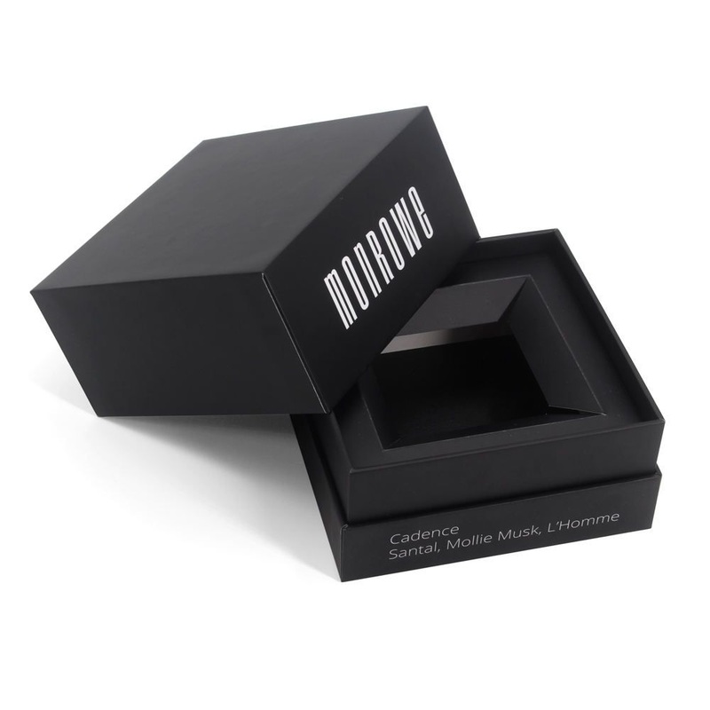 Customized Black Square Paper Cardboard Candle Gift Packaging Box with Insert – Gift Box and Packaging Box price