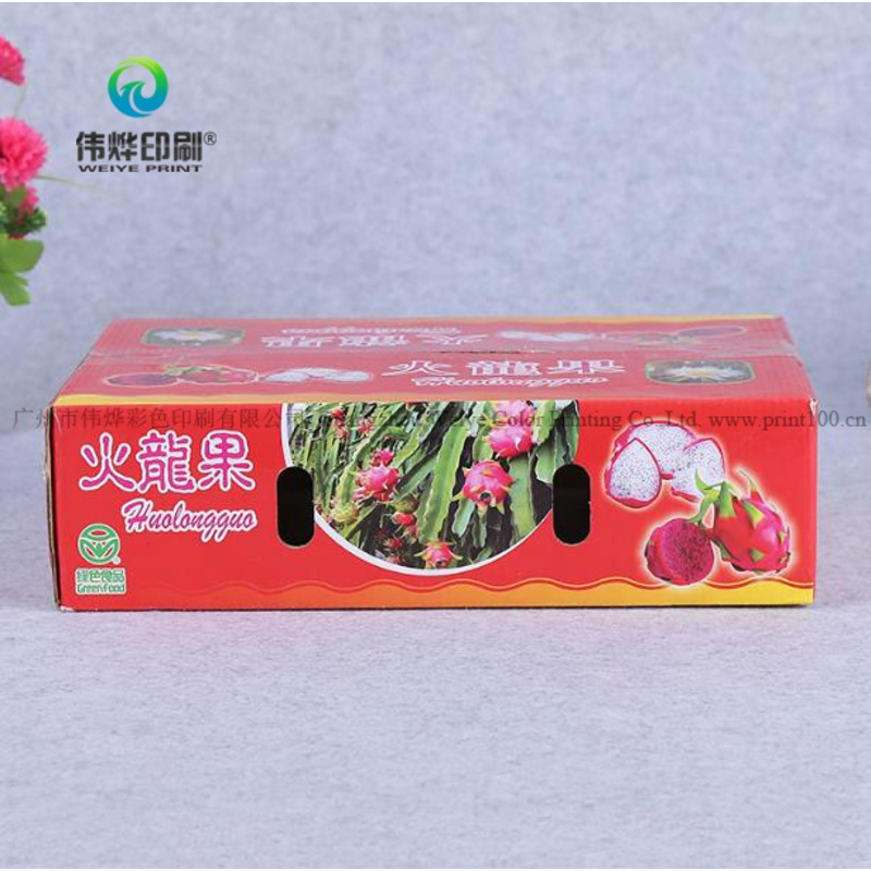Corrugated Paper Printing Color Fruit (Pitaya) Storage Packaging Box – Packing Box and Gift Box price