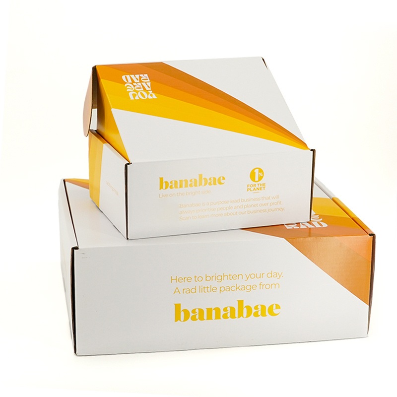 Custom Logo Glossy Corrugated Cardboard Shipping Mailer Paper Box – Packaging Box and Paper Box price