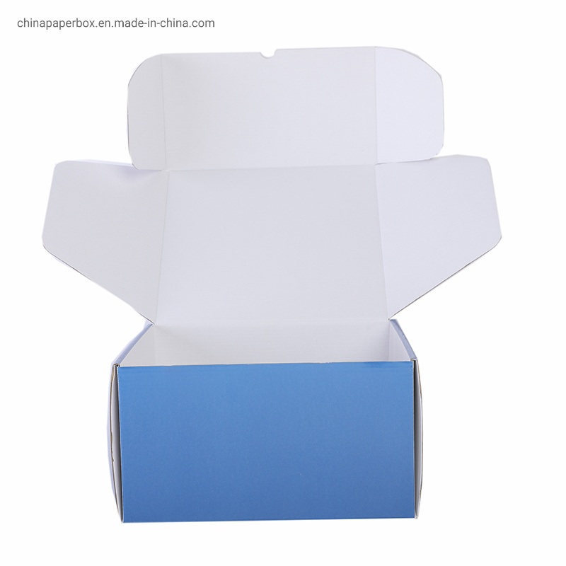 Custom Recycled E Flute Corrugated Glossy Lamination Packing Paper Mailer Box – Cardboard Box and Food Box price