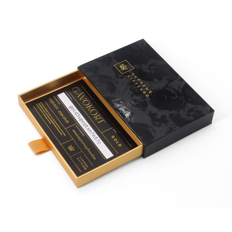Custom Luxury Gold Foil Pull out Sliding Drawer Wedding Guest Gift Invitation Card Packaging Box with Pull out Drawer – Card Box and Gift Card Box price