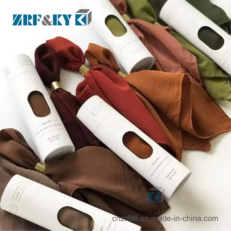 Custom Paper Cardboard Round Tube Box Packaging with Window – Custom Cardboard Paper Tube Box and Paper Luxury Gift Packaging Box price