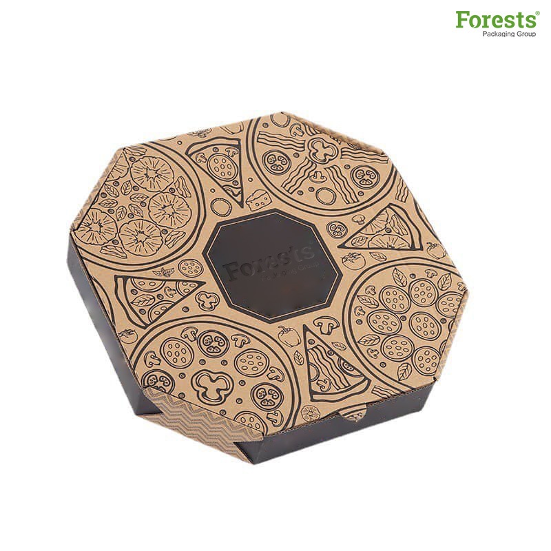 Special Shape Corrugated Paper Box Custom Box for Pizza Octagon Pizza Box – Custom Paper Box and Corrugated Box price