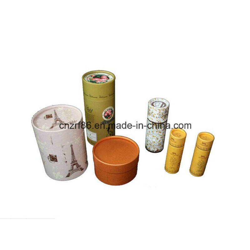 Custom Printed Professional Paper Tube Storage Packaging Round Gift Boxes – Paper Gift Box and Packaging Box price