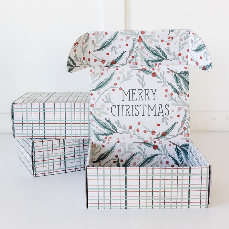High-Quality Custom Gift Box Corrugated Paper Shipping Mailer Box for Christmas – Cardboard Box and Custom Box price