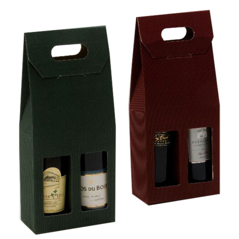 New Design Paper Wine Box with Handle Customize Dimensions – Custom Paper Box and Corrugated Box price
