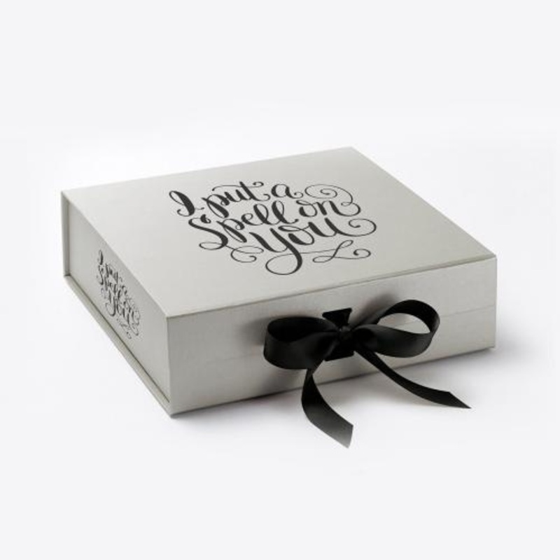 Bespoke Logo Book Gift Box with Ribbon – Custom Box and Color Box price