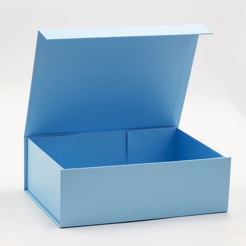 Custom Blue Printing Logo Eco Friendly Hair Shoe Gift Magnetic Gift Box – Blue Magnetic Gift Box and Custom Packaging Box price