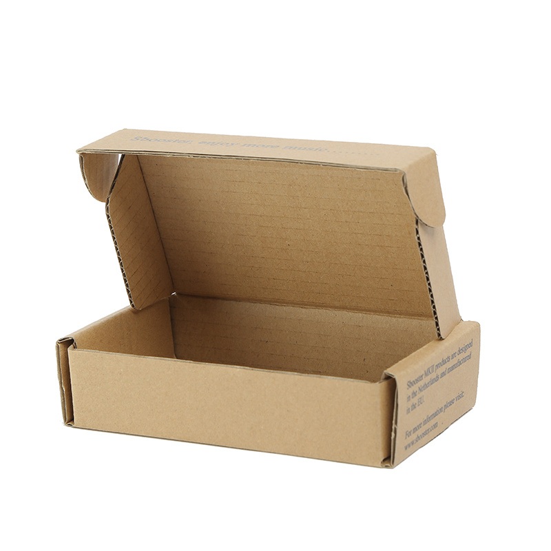 Eco-Friendly Custom Printed Logo Brown Shipping Paper Boxes – Food Bag and Packaging Carton Box price