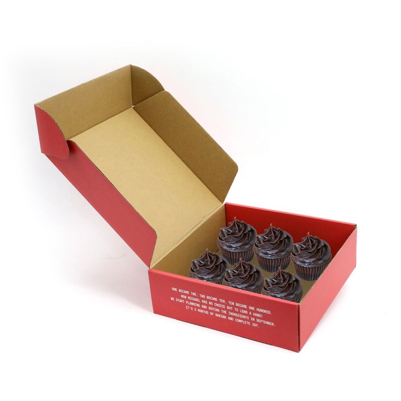 Mailer Box Cake Custom Mailer Box Free Design Party Christmas Cake Box with Logo – Cake Box and Cake Box Package price