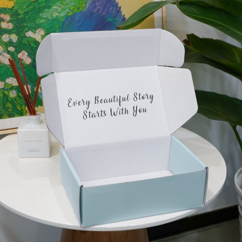 Wholesale Folding Paper Box Custom Logo Paper Box – Mail Box and Corrugated Card Box price