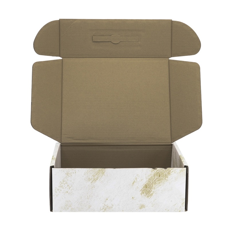 Custom Color Shipping Mailer Box Corrugated Box with Plastic Handle – Color Box and Food Packaging price