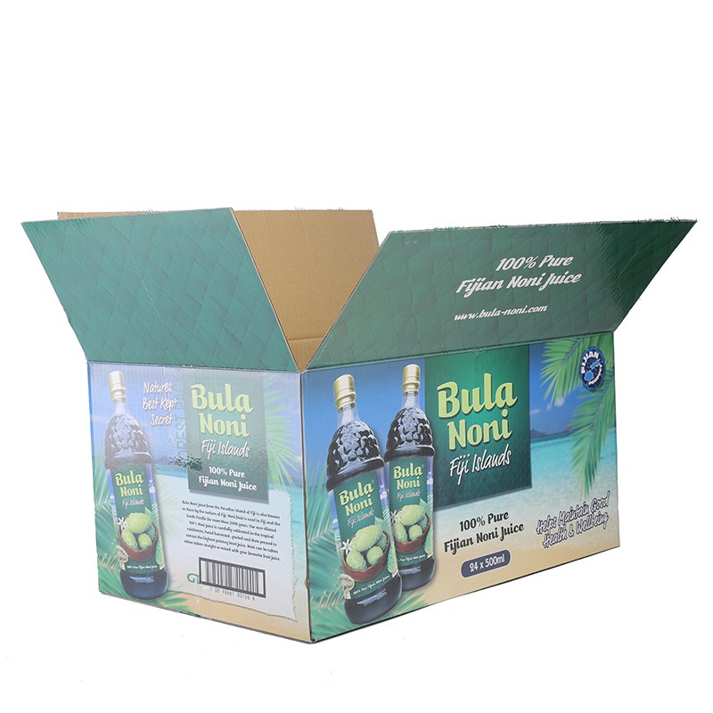 Custom Pattern Printing Big Regular Slotted Corrugated Box – Food Box and Shopping Box price