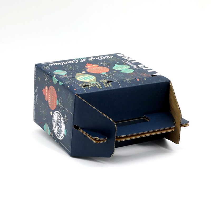 Custom Printed Box Packaging Box with Handle Kraft Paper Color Other Wine Accept – Color Box and Paper Box price