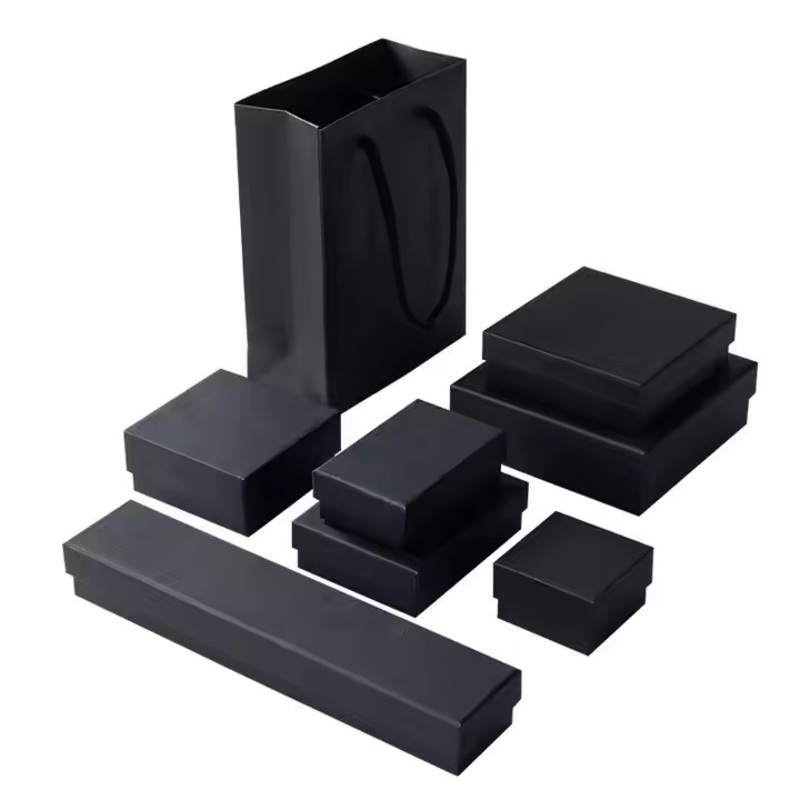 Customized Luxury Gift Paper Box for Holiday Gifts Sponge Liner Embossed Wholesale Paper Box Packaging for Jewelry Storage Set – Jewelry Packaging Box and Jewelry Box price