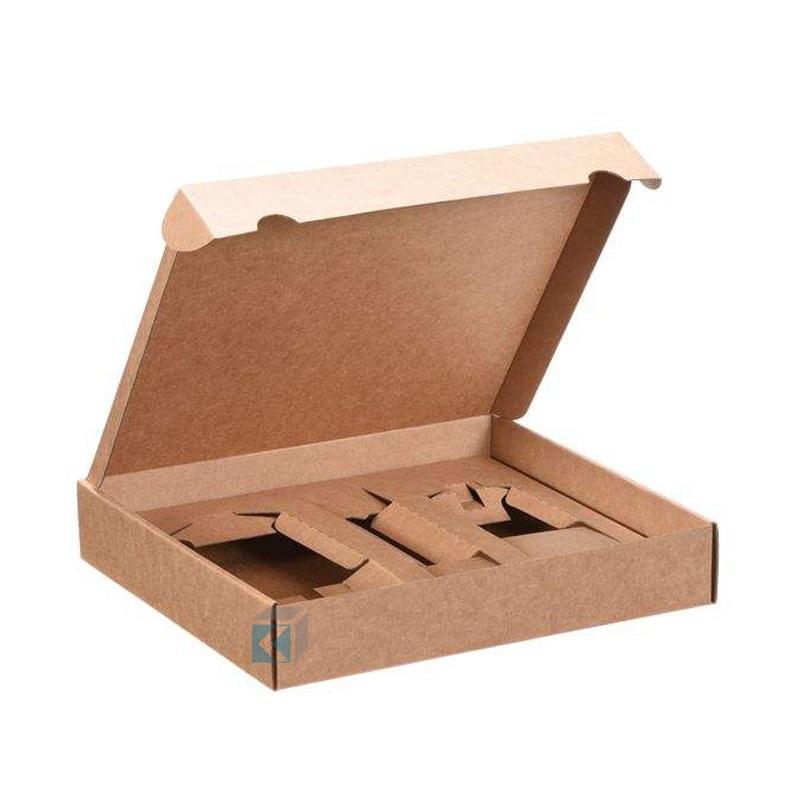 Factory Price Six Pack Carrier Liquor Beer Box Foldable Kraft Paper Corrugated Carton Wine Packages Gift Box for Bottles – Custom Design Cosmetic Packaging Gift Box and Corrugated Wine Paper Box Packaging Box price