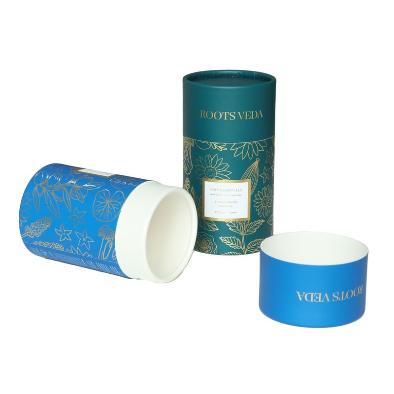 Factory Round Kraft Paper Tube Packaging for Tea Biodegradable Cardboard Paper Tube – Round Candle Tube and Paper Tube price