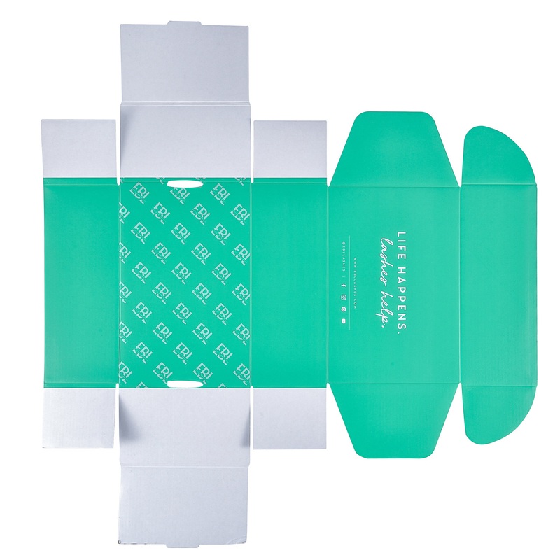 Fashionable Designing Corrugated Shipping Boxes for Lashes Packaging – Cardboard Box and Custom Box price