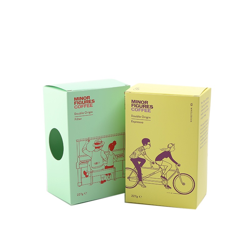High Quality Eco-Friendly Custom Empty Coffee Packaging Box Wholesale Folding Paper Boxes – Full Color Packaging Box and Coffee Packing Box price