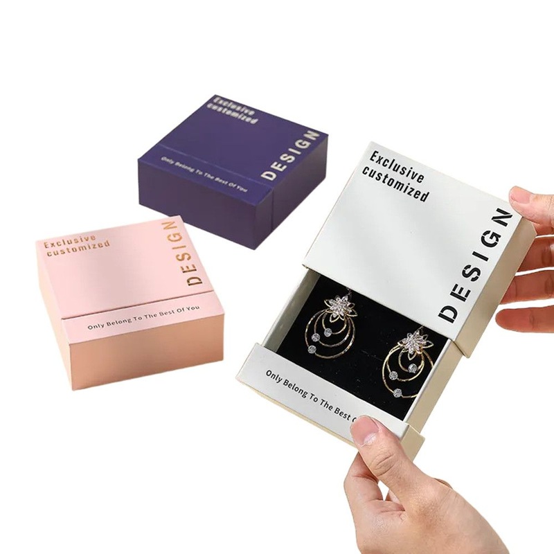Luxury Embossed Jewelry Packaging Boxes for Rings and Ornaments – Jewelry Box and Paper Box price