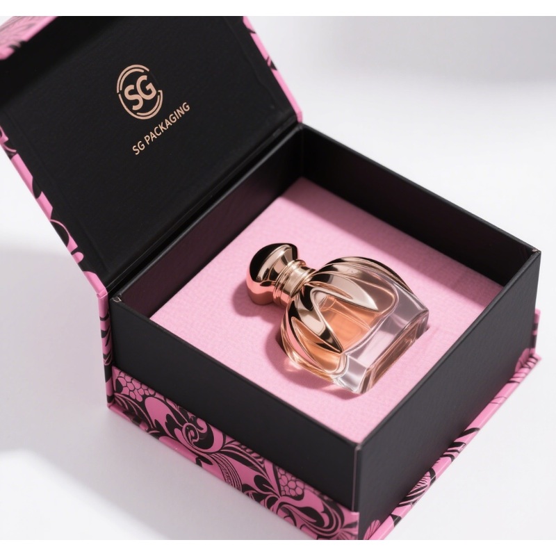Luxury Rigid Cardboard Gift Cosmetic Perfume Box Custom Logo Perfume Gift Box Packaging – Custom Logo Perfume Gift Box and Luxury Rigid Cardboar Box price