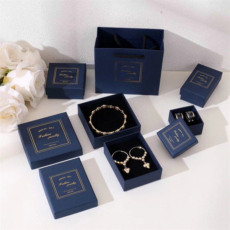 Premium Lining Rings Watches Earrings Necklaces Bracelets Jewelry Paper Gift Box Factory Price – Box and Packaging price