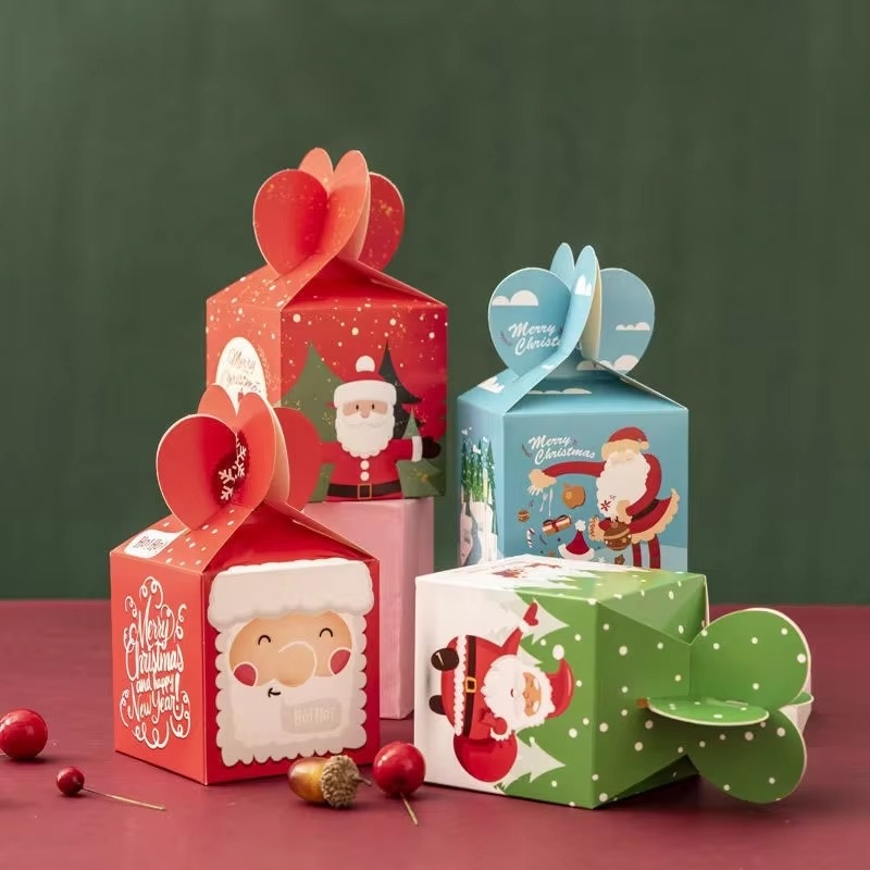 Bdl Factory Price Gift Container Bag Supply Custom Logo Boxes Party Favors Cute New Year Decors Merry Christmas Paper Box Candy Package – Boxes for Xmas and Christmas Box price