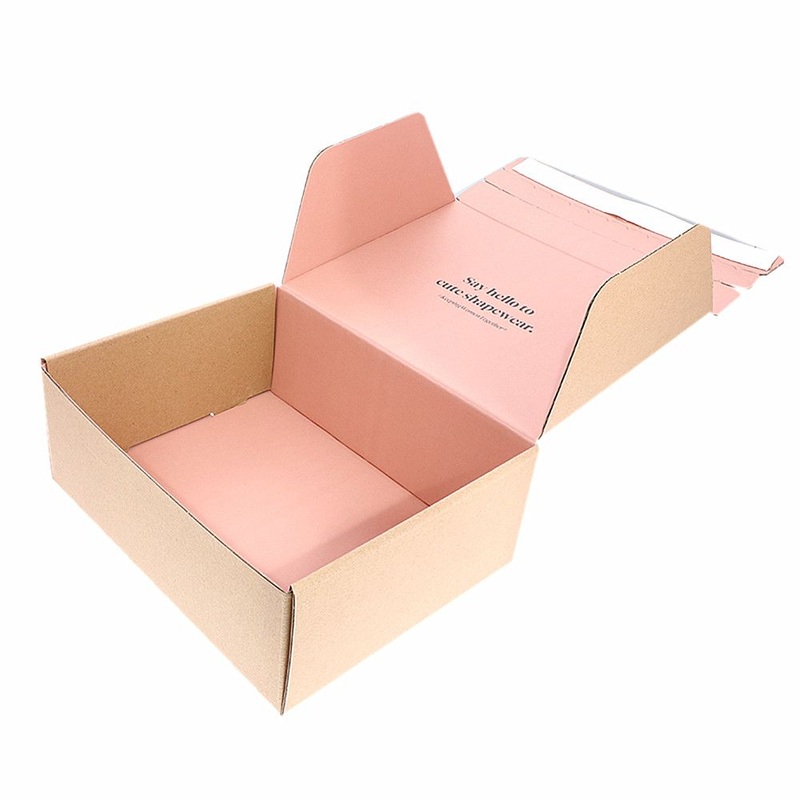 Custom Designed Tear-off Strip Corrugated Paper Shipping Boxes Recycled Zipper Mailer Boxes – Mailer Box and Zipper Mailer Box price