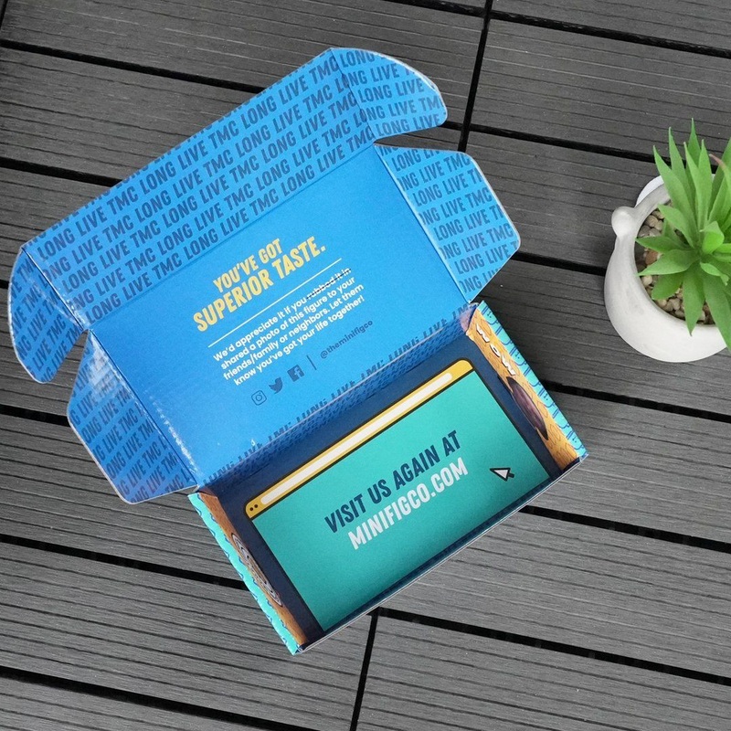 Custom Free Sample Logo Luxury Blue Color Printing Corrugated Mailer Box – Shopping Bag and Carrier Bag price