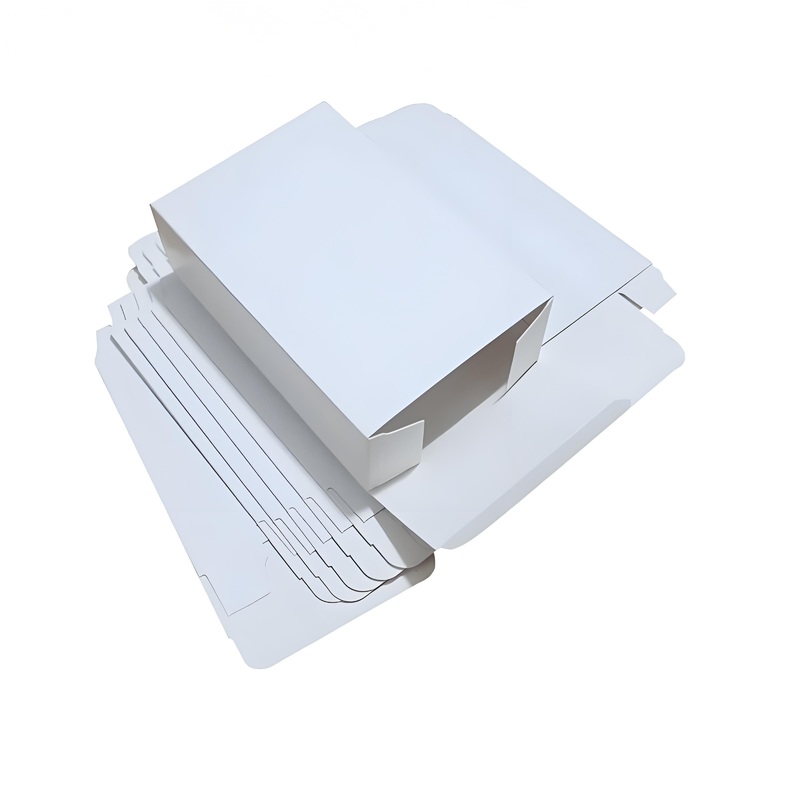 Customize Sizes Blank White Paper Packaging Recycled Kraft Paper Gift Box Handmade Soap Packaging Cardboard Packing Carton Box – Cardboard Box and Paper Box price