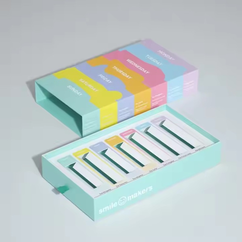 Customized Art Paper Lid and Bottom Drawer Flip Vanity Box Set Elegant Paper Boxes for Gift Wrapping – Stylish Shipping Box Set and Bespoke Luxury Paper Box price