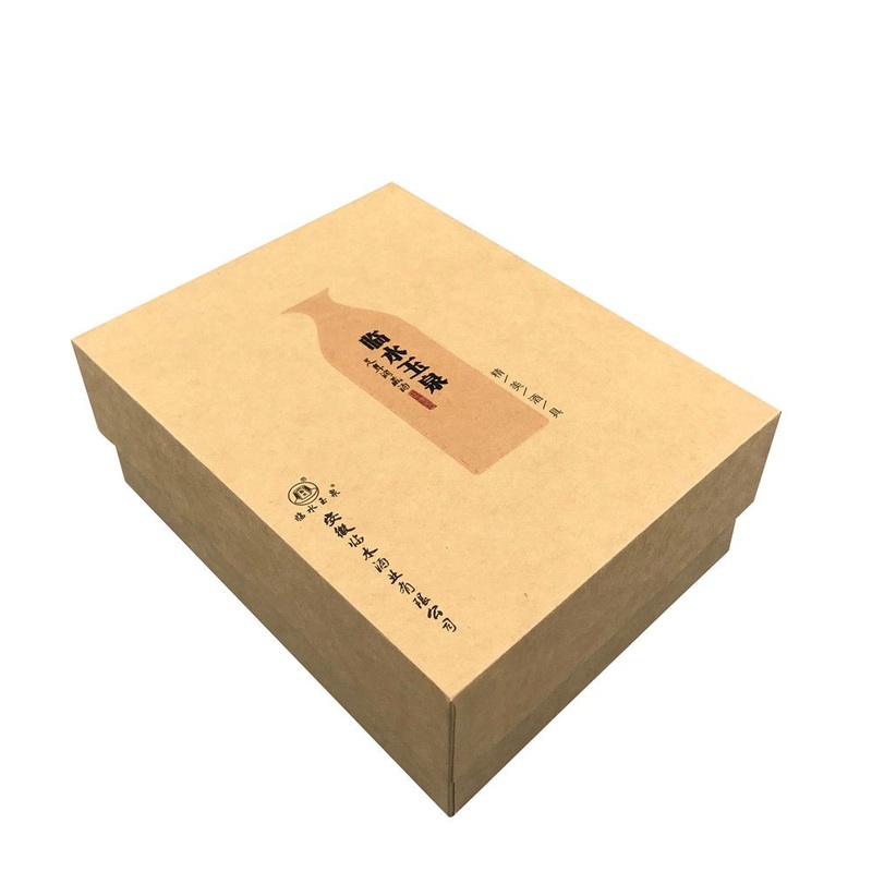 Luxury Gift Custom Brown Paper Box with Logo Printing – Paper Box and Hardcover Paper Box price