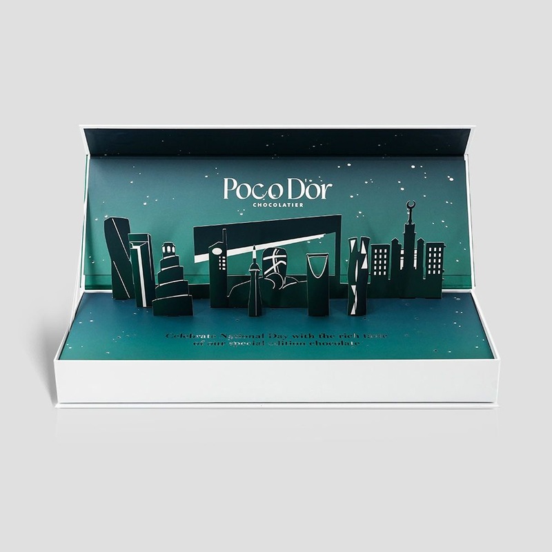 Newest Special Package Salted Caramel Chocolate Palm Date Skincare The Middle East Hot Sale Rigid Paperboard Boxes – Perfume Box and Perfume Packaging price