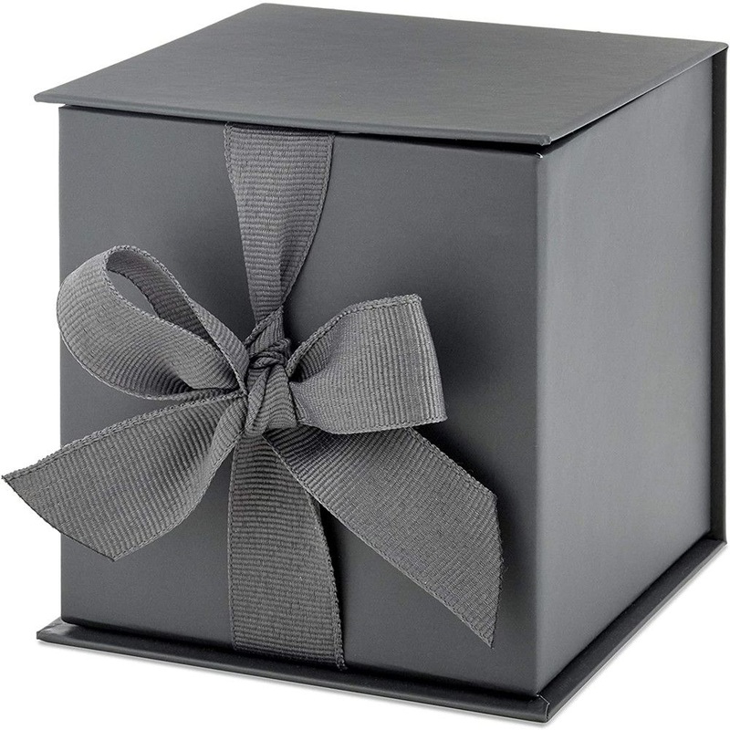 Square Gift Box Paper Box with Ribbon Jewelry Box – Paper Mailer Box and Printed Box price