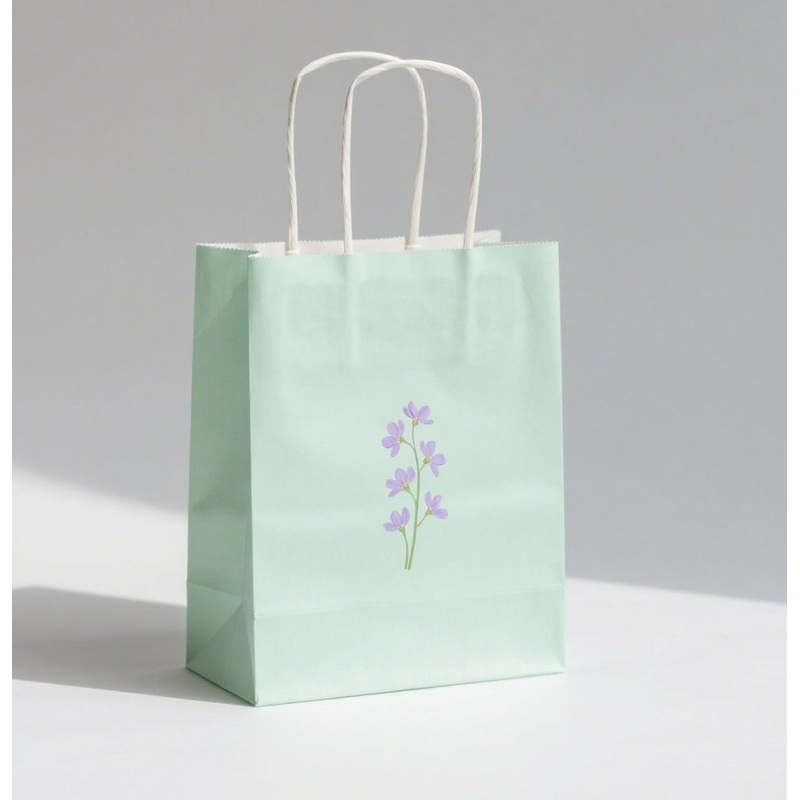 Biodegradable Eco-Friendly Luxury Cardboard Kraft Shopping Paper Bags – Food Packing Bag and Take Away Pack price