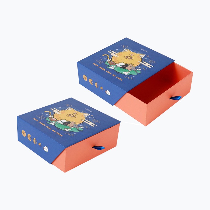 Low MOQ Hot Selling 120g Specialty Paper Rigid Cardboard Drawer Customized Jewelry Packaging Boxes with Sponge or PP Inner Box Gift Packaging Solutions – Drawer Paper Box and Pull out Perfume Box price