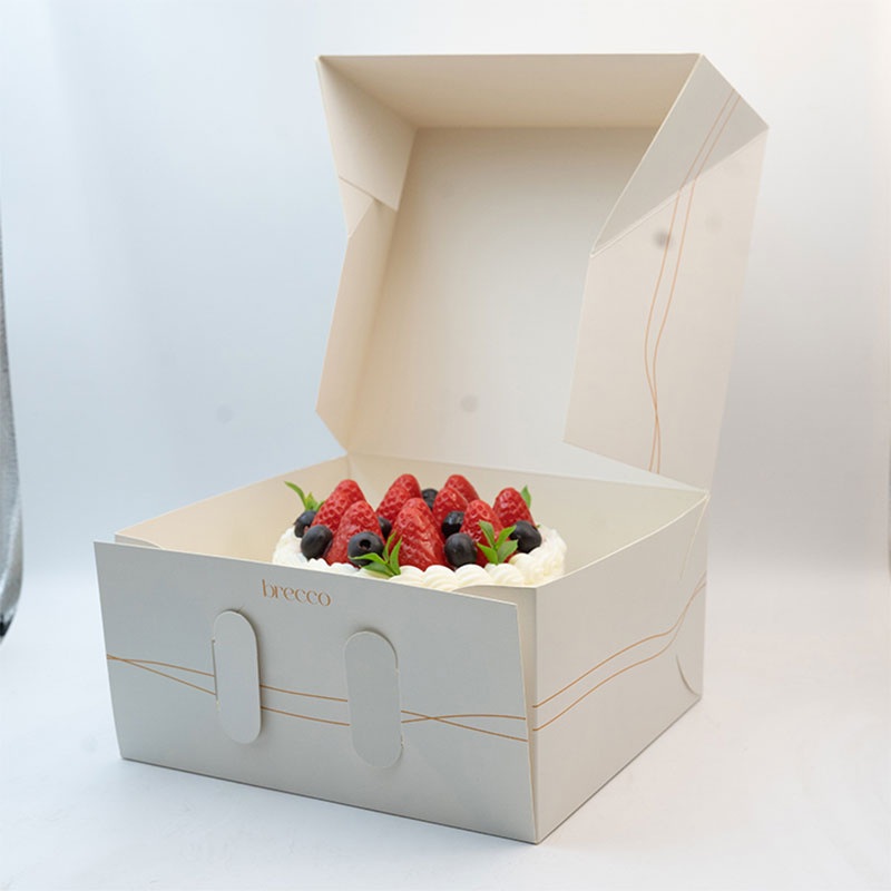 White Bakery Boxes Auto-Pop Pie Boxes with Window for Pies Donuts Cookies Muffins Chocolates – Paper Box and White Bakery Boxes price