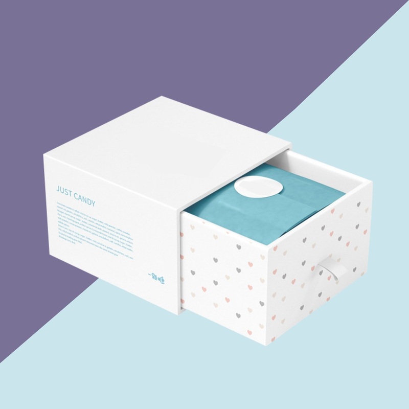 Custom Logo Luxury Sliding Cover Cardboard Packaging Gift Colorful Small Drawer Box Ribbon Jewelry Candle Perfume Packaging Box – Drawer Paper Box and Pull out Perfume Box price