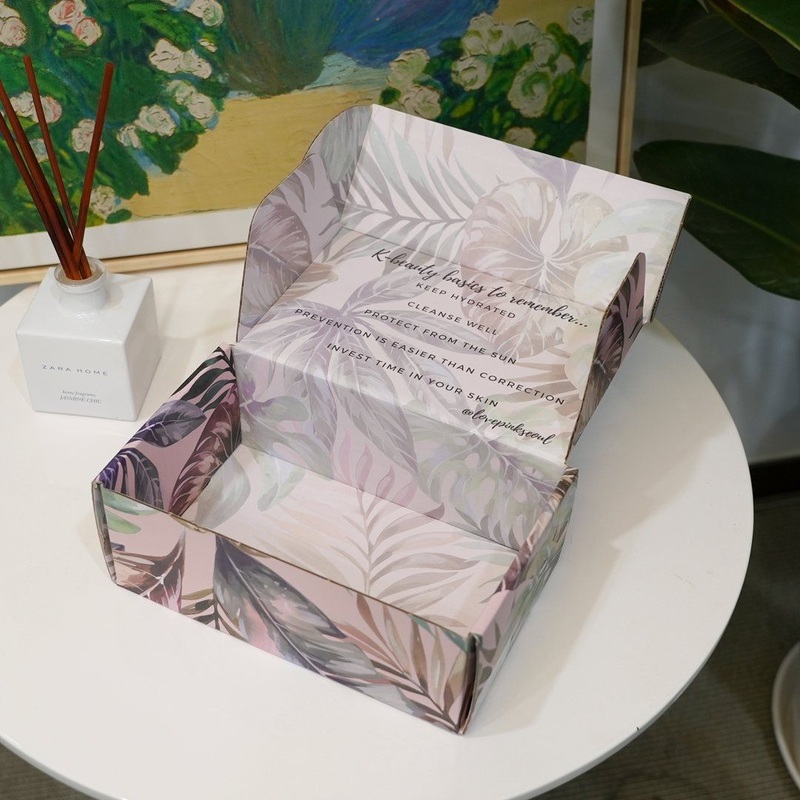 Custom Printing Black White Pink Corrugated Mailer Mailing Make-up Cosmetic Lipstick Packaging Paper Shipping Boxes with Logo – Cosmetic Packaging Mailer Box and Yellow Color Cosmetic Box price