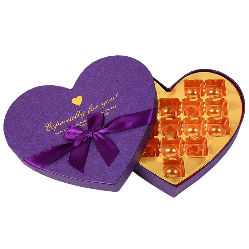 Customized High-End Heart-Shaped Chocolate Gift Box Made of Cardboard – Gift Box and Packaging Box price