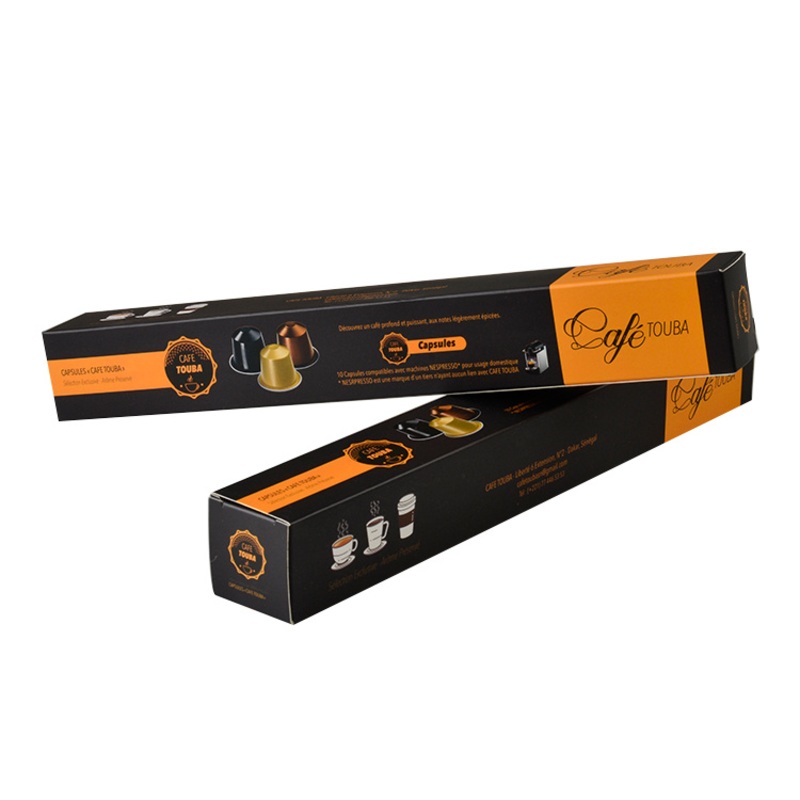 Free Design Custom Gift Coffee Capsule Packaging Paper Box – Coffee Box and Coffee Paper Box price