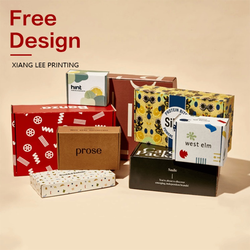 2022 Customized Recycled Printing Hair Wig Packaging Mailer Boxes Shoes Clothing Corrugated Cardboard Carton Shipping Mail Box – Corrugated Cardboard Box and Packaging Boxes Custom Logo Shipping Box price